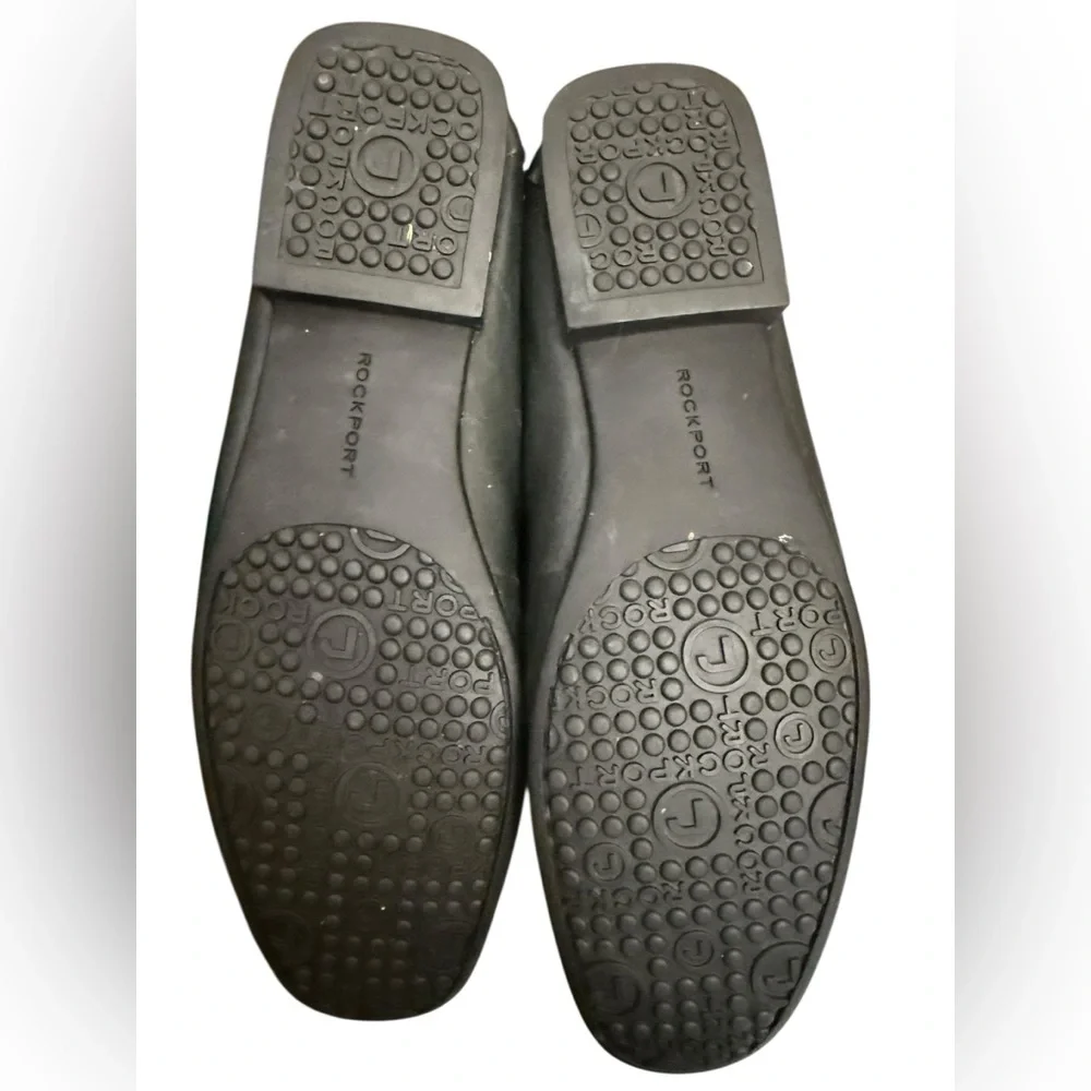 Rockport Men's‎ Classic Venetian Loafers in Black Leather, size 8.5 N